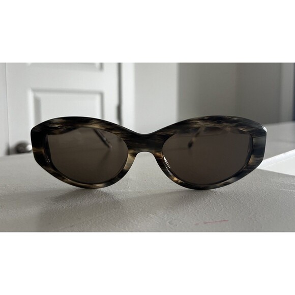 Brighton Queen Of Hearts Tortoise Oval Frame Sunglasses WITH METAL CASE - Picture 3 of 13